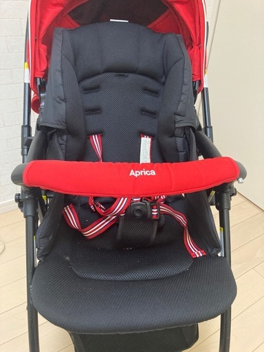 【上美品】アップリカ エアリア 4.8㎏ 軽量 両対面 ハイシート