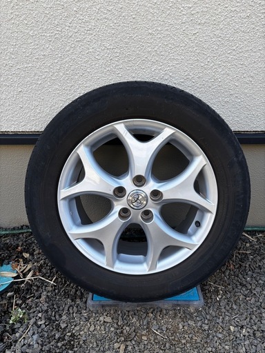 [受け渡し者決定]トヨタ純正アルミホイール4本 　17インチ215/60R17 エスティマ