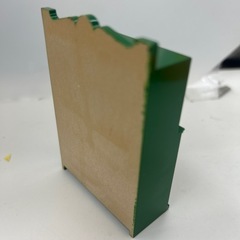 【ドリーム池田店♪ジモティ割対象】 シルバニアファミリー 緑家具 食器棚セット  レトロ 初期【30929】の画像