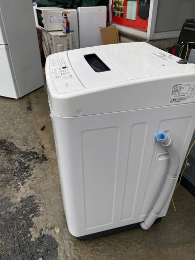 NO B943?福岡市内配送設置無料✨?洗濯機 4.5kg 設置費込み 部屋干し時間短縮モード 一人暮らし IAW-T451 2022