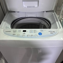 洗濯機　4.6Lの画像