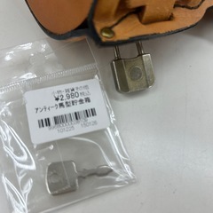 【ドリーム池田店♪ジモティ割対象】 アンティーク馬型貯金箱 カギ付き【38109】の画像