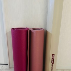 商品説明必読！ヨガマット、ヨガポール、ダイエットグッズの画像