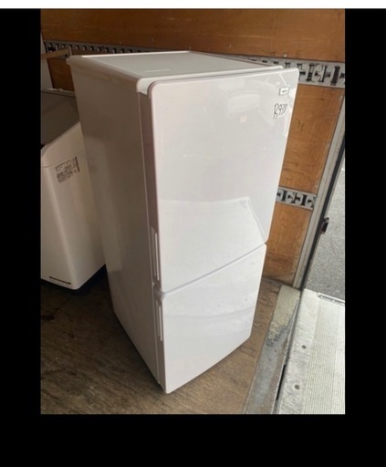 NO B937?福岡市内配送設置無料✨?JR-NF148B-W(ホワイト) Haier Global Series 1ドア冷蔵庫 右開