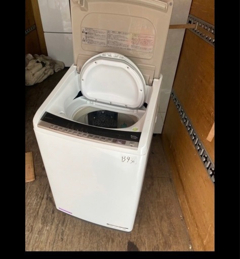 NO B936?福岡市内配送設置無料✨?BW-DV100E-N 縦型洗濯乾燥機 ビートウォッシュ シャンパン [洗濯10.0kg /乾