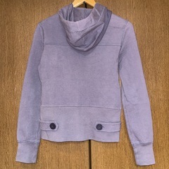 トミーヒルフィガーグレイ系フーディ サイズSの画像