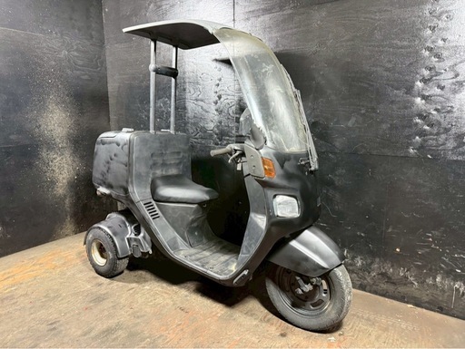 ★支払総額3.8万円★定休日無し！買取も可能です！ ホンダ ジャイロキャノピー TA02 2ストジャイロ！リアボックス！ワイパー、ウォッシャー確認済み！カスタムにも！