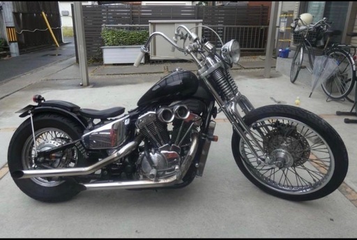 スティード400 VLS チョッパー仕様