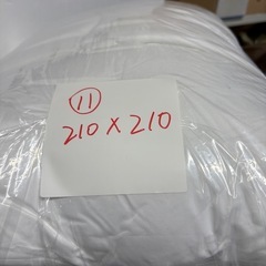  11未使用品 クモリ(Kumori) 掛け布団 クイーン オールシーズン 軽量 洗える 「TEIJIN 抗菌消臭中棉」 暖かい ふんわり 柔らかい ほこりが出にくい 保温 通気 掛けふとん 年中使える ホワイト 210X210cm Amazon おすすめ の画像