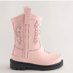 ☆新品タグ付き☆NEXT ウエスタンスタイルショートブーツ 13cmレインブーツの画像