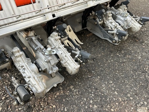 クボタ　現行型　4条　田植機　　アスウェル　AW4 9.5馬力　ロータリー式　セル付き　パワステ　モンロー　バックアップ　整地ローター