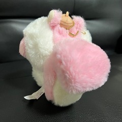 マイメロ リスもふもふデザイン マスコットホルダーの画像