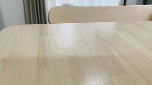 【値下げしました】【LOWYA】伸縮ダイニングテーブルセット（120cm〜160cm）椅子3脚付き