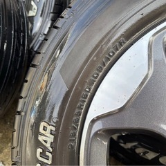 レネゲード純正ホイールタイヤ付き　4本セット　215/65R16 ホワイトレターの画像