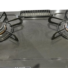 【⭐️全額返金保証⭐️】○パロマ　ガステーブル IC-S806BM-2R プロパンガス 2023年製の画像