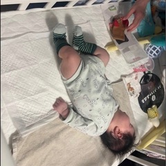 ベビーベッド＋マットレスセットの画像