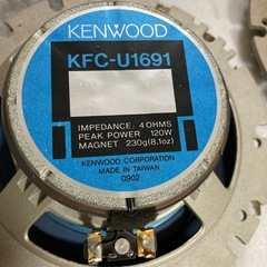 KENWOOD   16センチスピーカーの画像
