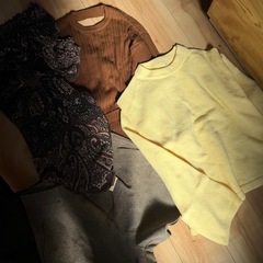 新品のLサイズの洋服譲りますの画像