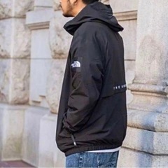 新作 L ノースフェイス ヴィランEX ジャケット 黒 韓国限定 ブラックの画像