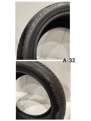 サマータイヤSALE！[美品] PIRELLI P ZERO ピレリ Pゼロ295/40ZR21 21インチ 22年製6分山 ４本セッ
