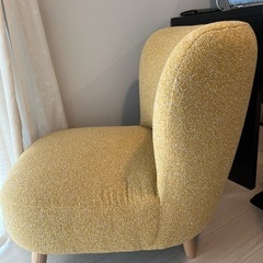 Unico ウニコPUUKプーク ラウンジチェア イエローの画像