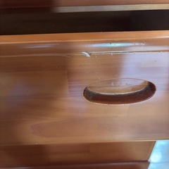 タンス 木製 2分割可 高さ180cm 収納力あり 格安の画像