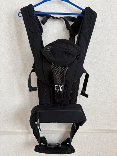 美品！CYBEX 抱っこ紐 コヤキャリア  ブラック