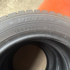 DUNLOP  ダンロップ　中古タイヤ　4本セットの画像