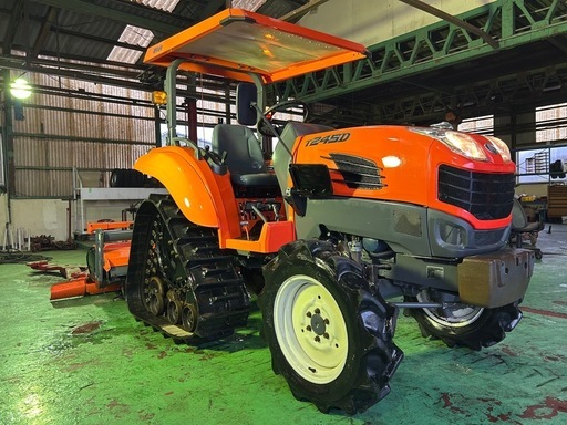 クボタ トラクター パワクロ　24馬力 4WD 逆転　倍速　自動水平 自動深耕 パワステ 耕幅 1500mm バックアップ オートヒッ