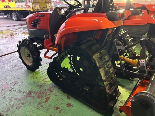 クボタ トラクター パワクロ　24馬力 4WD 逆転　倍速　自動水平 自動深耕 パワステ 耕幅 1500mm バックアップ オートヒッ