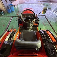 クボタ トラクター パワクロ　24馬力 4WD 逆転　倍速　自動水平 自動深耕 パワステ 耕幅 1500mm バックアップ オートヒッチ T245D  ディーゼル ポンパ クローラー　キャタピラ　耕運 湿田　畝立て 畑 取説付き　宮崎の画像