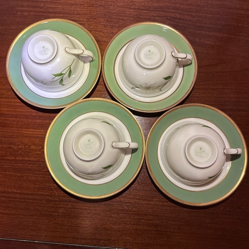 深川製磁 カップ&ソーサー 4客+1客（おまけ）ペア 君島一郎 KIMIJIMA 即購入OK