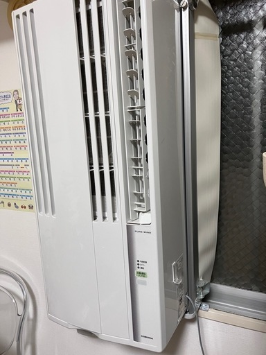 【保土ヶ谷駅】コロナ ウインドエアコン CW-1622R（冷房専用・工事不要）【2022年製】