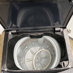 NO B944🌈福岡市内配送設置無料✨🌈全自動洗濯機 ブラック IAW-T803BL [洗濯8.0kg /乾燥機能無 /上開きの画像