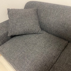 【3月で掲載終了】ソファ　グレーの画像
