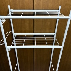 スチールラック(洗濯機置場)の画像