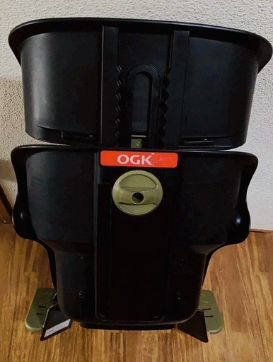 OGK フロントチャイルドシート ブラック 自転車 前子供乗せ