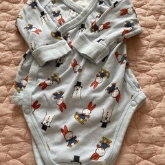 ベビー　ユニクロ　長袖　ボディスーツ　ロンパース　60 70の画像