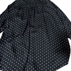 H&M ドットチュニックシャツの画像