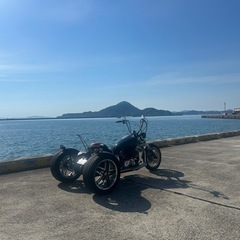 ドラックスター1100 トライク Vスター VMAX ハーレー　3輪　車検付 ヤマハ 実動　フルカスタム極上車　ローン可　配送可能の画像