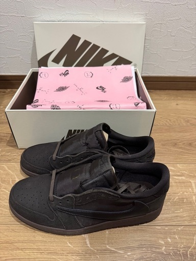 Travis Scott × Nike Air Jordan 1 Low OG SP "Velvet Brown and Dark Mocha"
