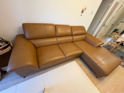 【美品】かねたや　フープラ　カウチソファ