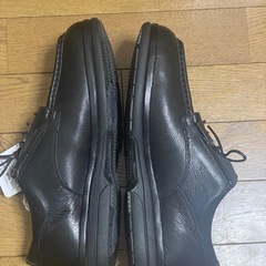 アシックスメンズ革靴26.5新品の画像