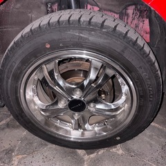 『状態良好』冬タイヤ 155/65/14 の画像