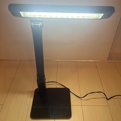 TWINBIRD LE-H616 LED デスクライト 照明 黒色 ブラックの画像