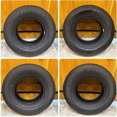 新車外しに近い　純正タイヤ　４本セット　DUNLOP ダンロップ　　ランクル70 ランドクルーザー70  タイヤ　265/70R16 2026年納車の画像