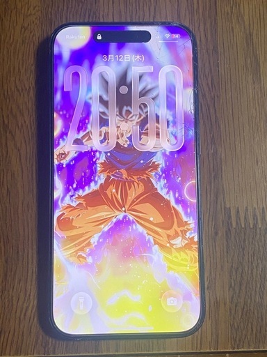 iPhone15pro 128gb ブラックチタニウム