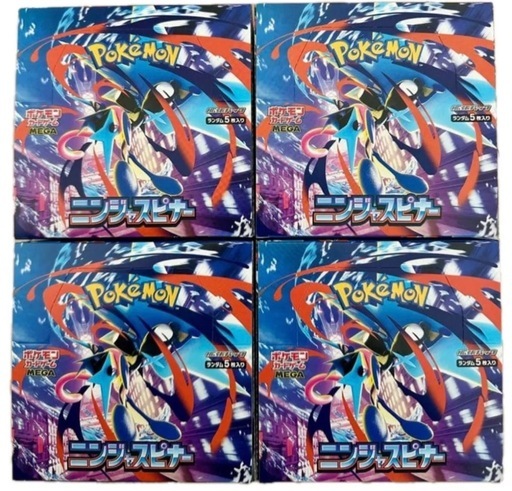 ポケモンカード ニンジャスピナー 4BOX