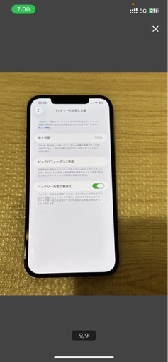 iPhone 12 Pro Max 256GB パシフィックブルー 美品 純正バッテリー交換済み 最大容量100% 動作良好 即取引O