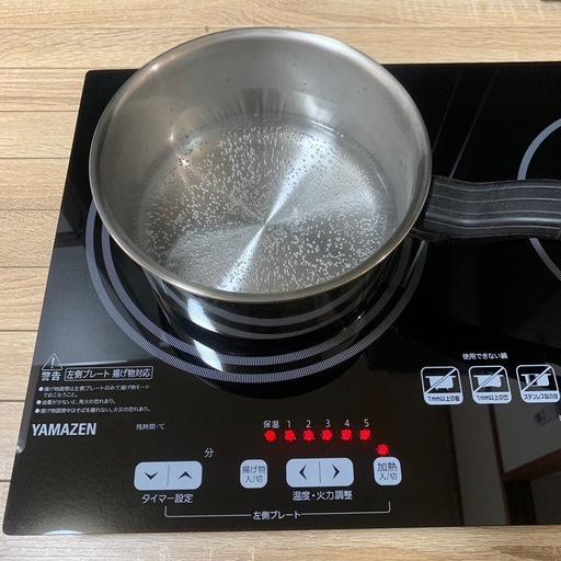 山善 IH調理器 YET-W1452 2024年製